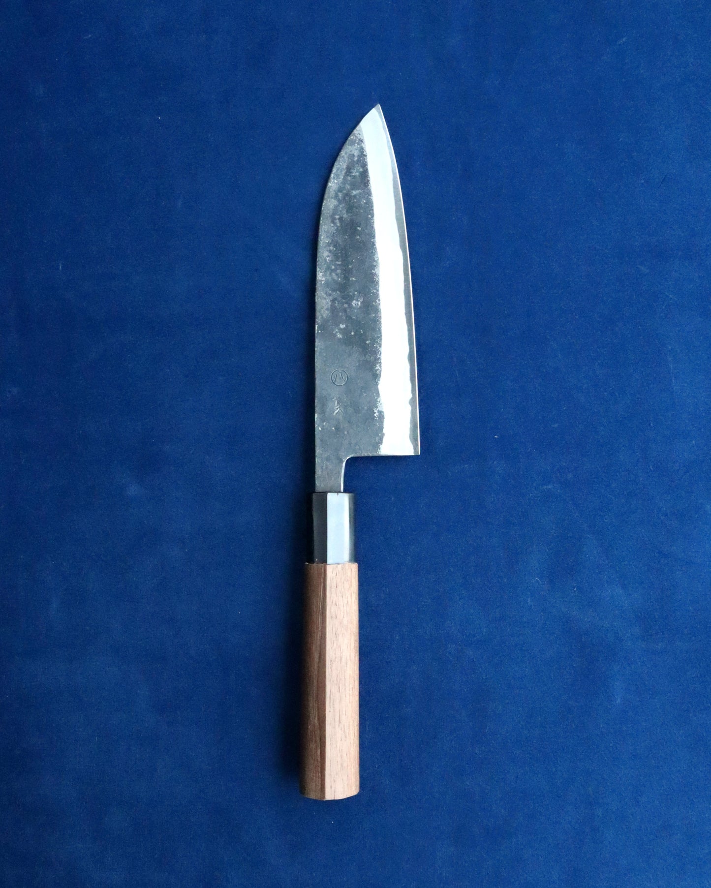 Kurouchi Santoku 165mm Acero Azul