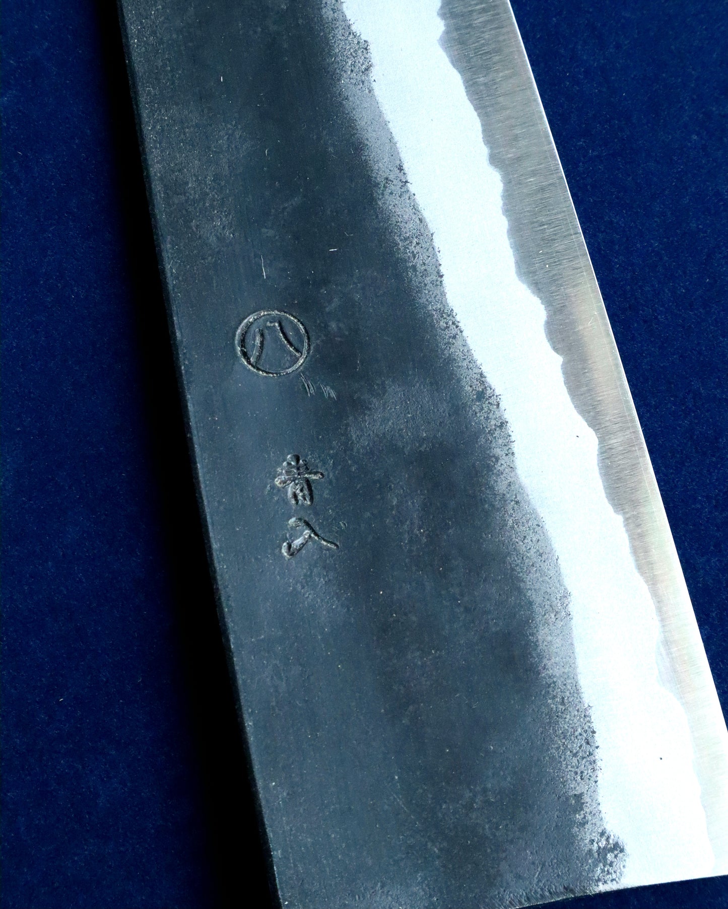Kurouchi Gyuto 210mm Acero Azul