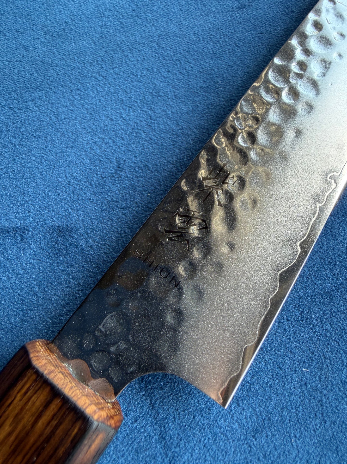 SHIUN Utility Knife Soot Black 150mm