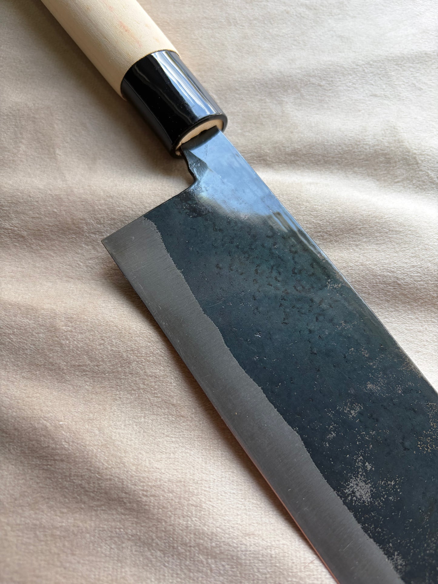 Kurouchi Nakiri Acero Azul