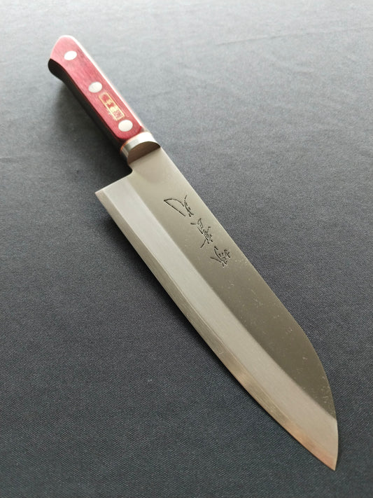 Cuchillo Japones Acero Azul Super SANTOKU