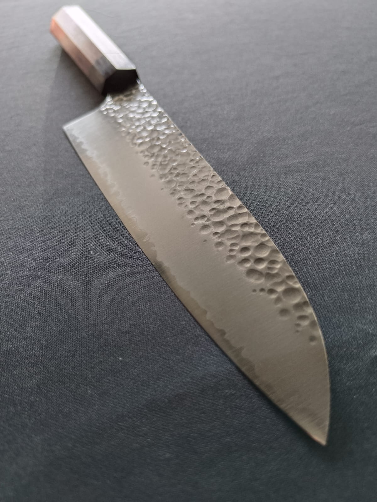 Cuchillos Japoneses Heptagon Wood Santoku Knife 170mm